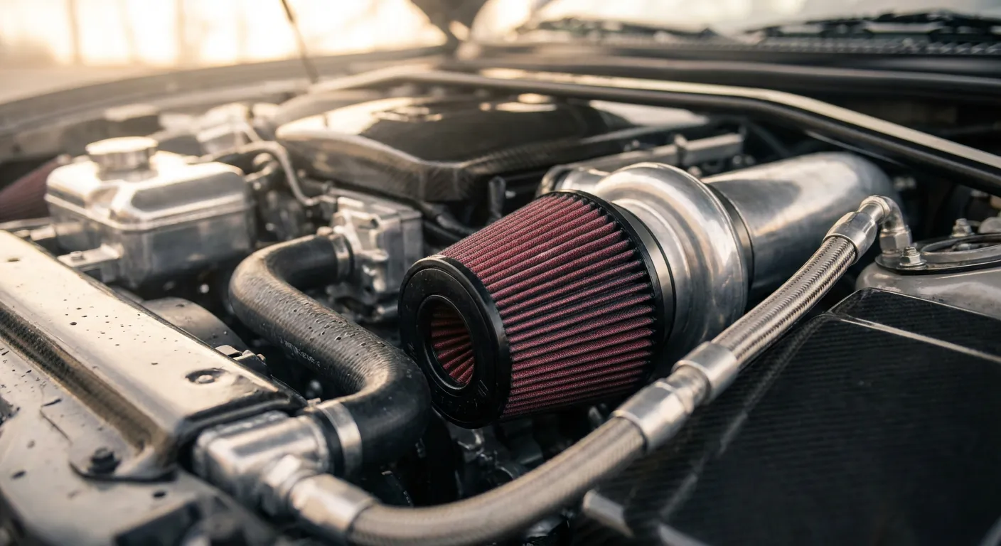 Vue détaillée d'un moteur propre et bien entretenu pour une efficacité énergétique optimale.