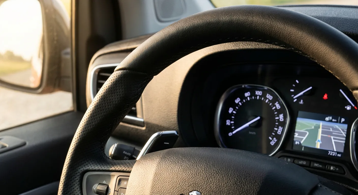 Détails de l'habitacle premium du Peugeot Traveller