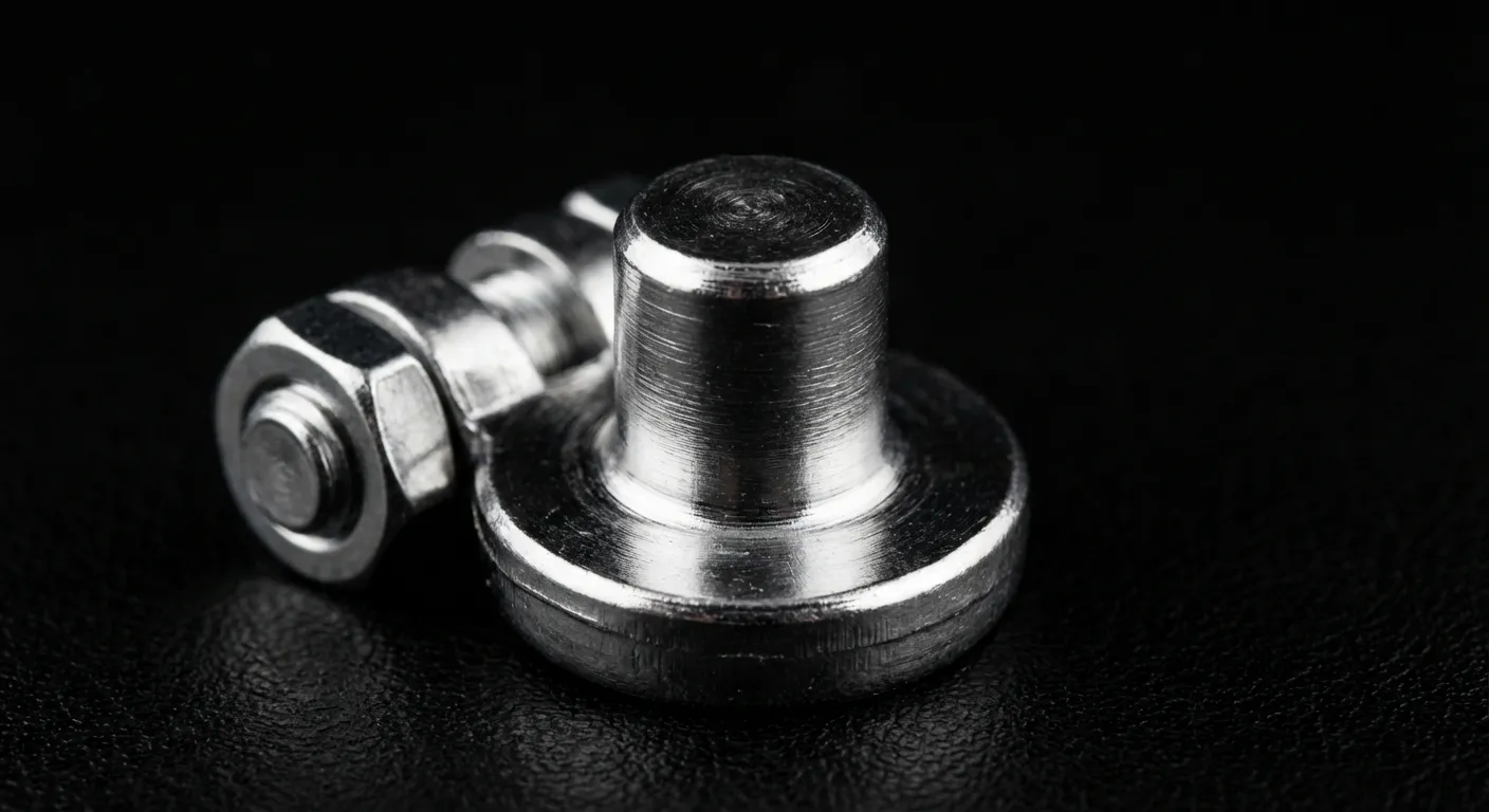 Gros plan sur une cosse de batterie de voiture neuve et propre