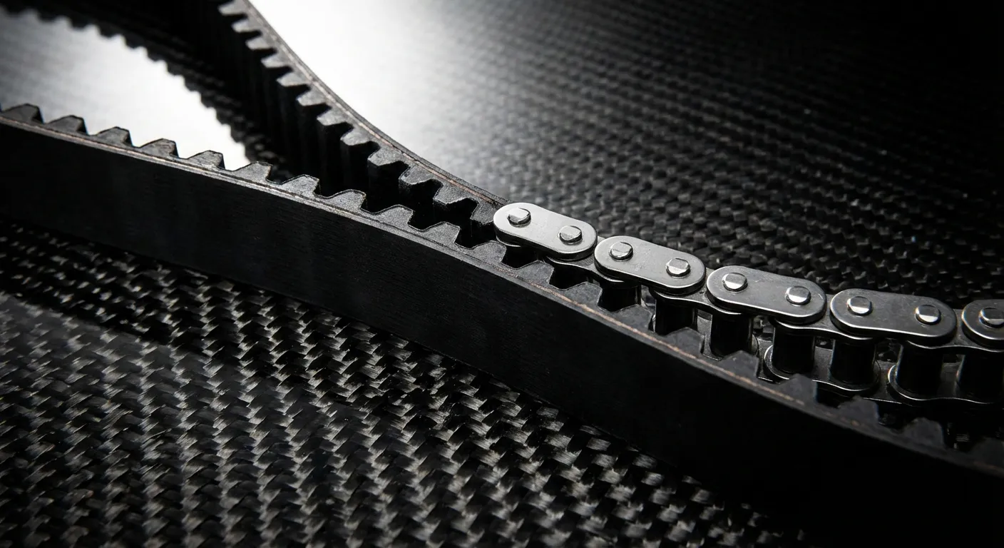 Motore 1.5 tsi 150 cv: cinghia o catena di distribuzione? Comparaison entre une courroie et une chaîne de distribution automobile.