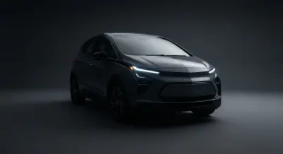 Gros plan stylisé de l'avant d'une Panda Hybrid.